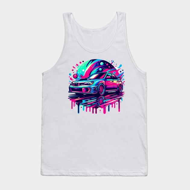 subaru sti Tank Top by artoriaa